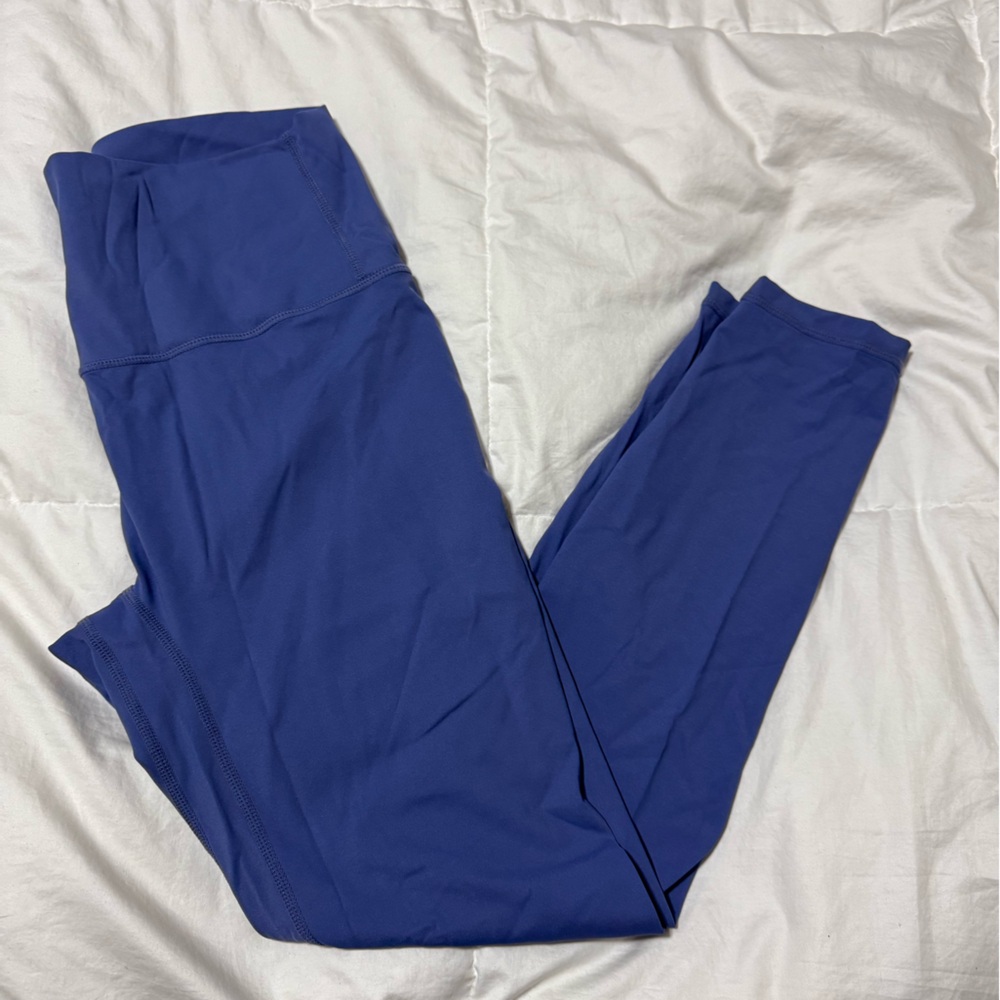 SP Athletics leggings, blue, size medium